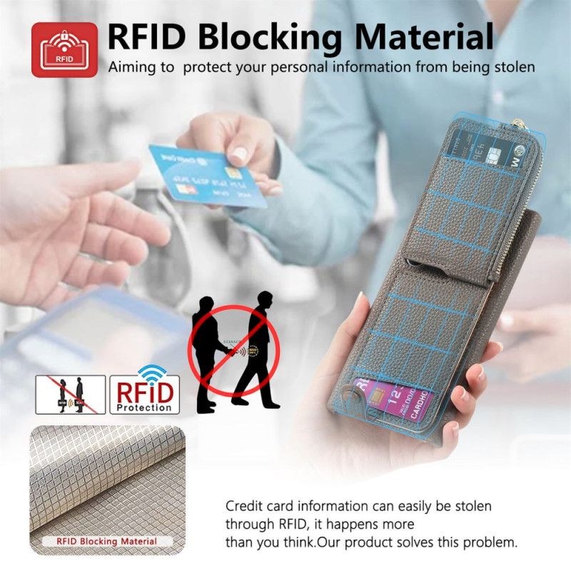 Skal Samsung Galaxy S25 Ultra 5g Plånbok I Konstläder