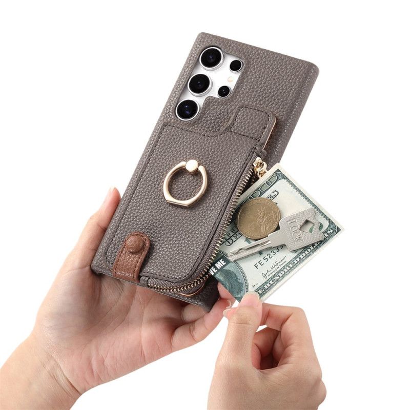 Skal Samsung Galaxy S25 Ultra 5g Plånbok I Konstläder