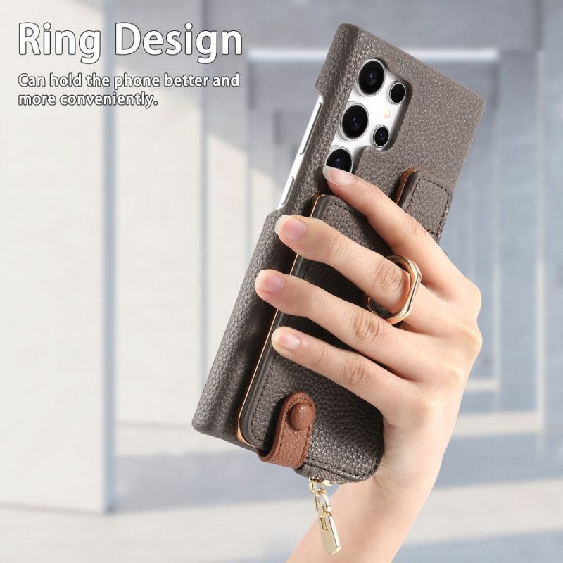 Skal Samsung Galaxy S25 Ultra 5g Plånbok I Konstläder