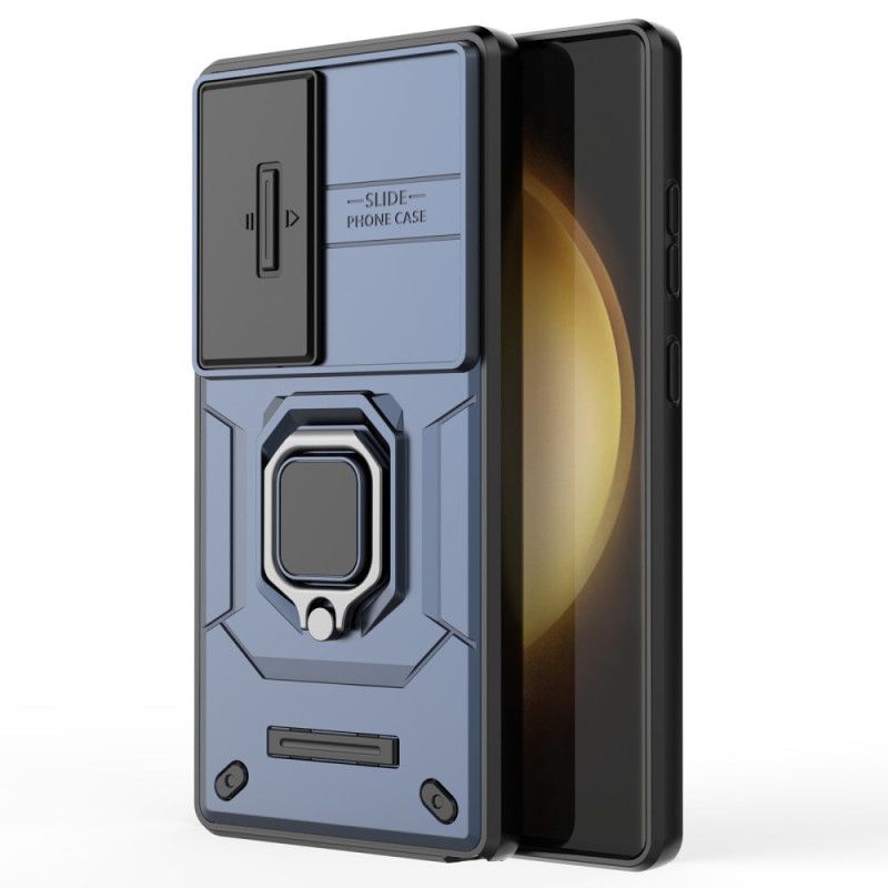 Skal Samsung Galaxy S25 Ultra 5g Slitstark Ring Med Linsskydd