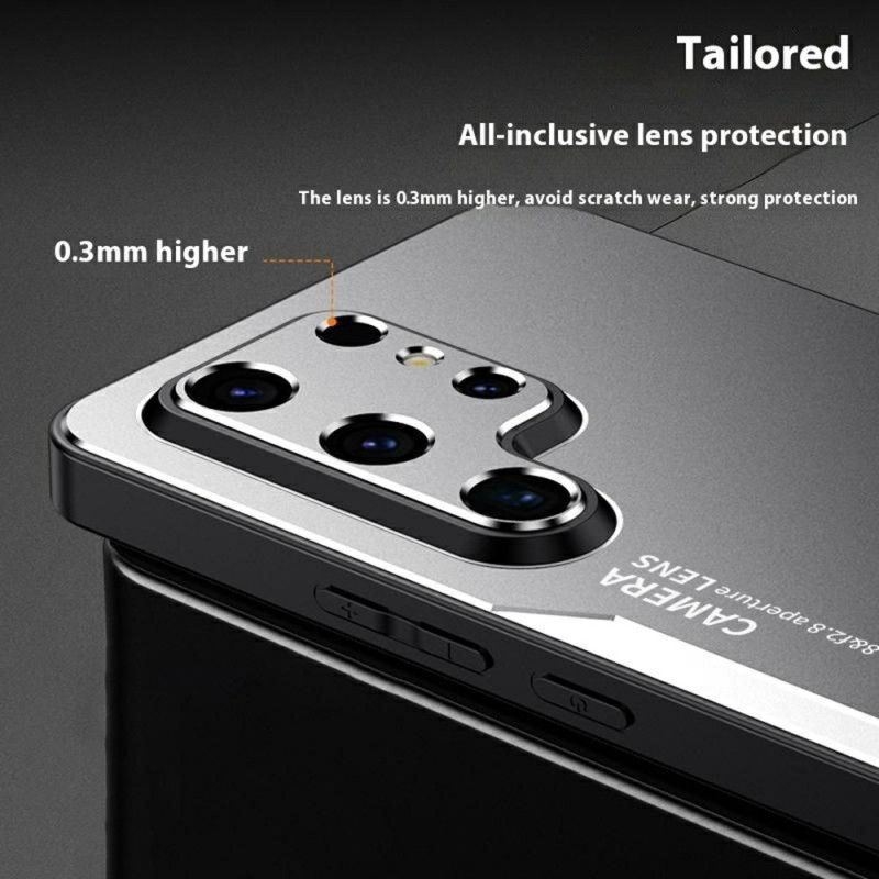 Skal Samsung Galaxy S25 Ultra 5g Telefonfodral Metallisk Effekt