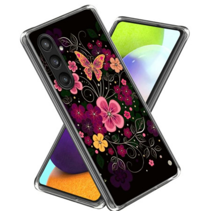 Skal Samsung Galaxy S25 Ultra 5g Telefonfodral Små Blommor