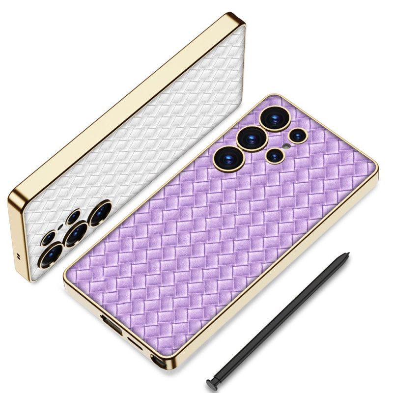 Skal Samsung Galaxy S25 Ultra 5g Telefonfodral Vävd Textur