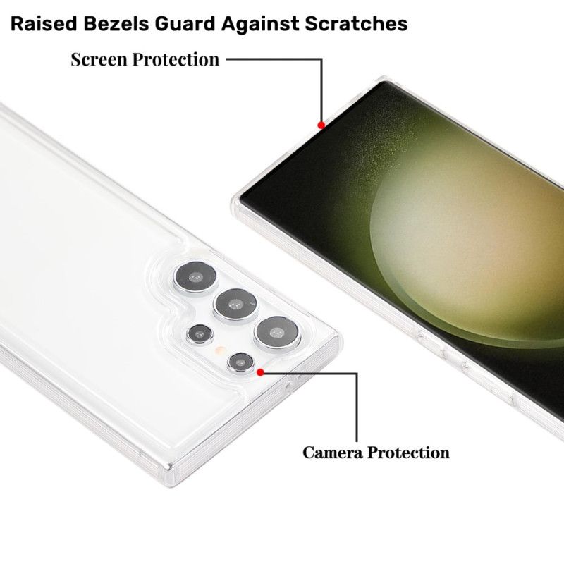 Skal Samsung Galaxy S25 Ultra 5g Transparent Ultra-skyddande