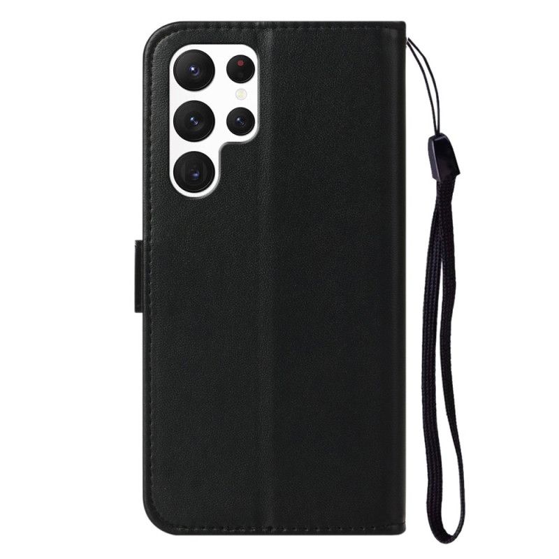 Skyddsfodral Samsung Galaxy S25 Ultra 5g Enkelt Konstläder