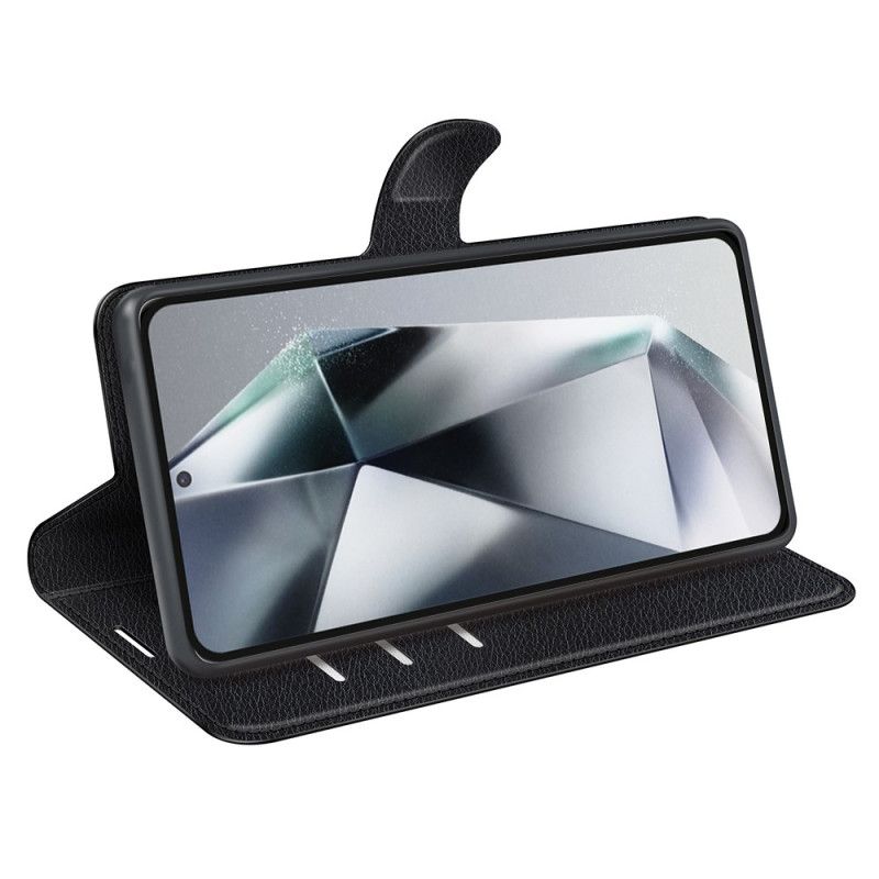 Skyddsfodral Samsung Galaxy S25 Ultra 5g Klassisk Litchi-imitationsläder