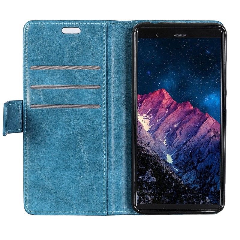 Läderfodral Sony Xperia 10 Mobilskal Antik Lädereffekt