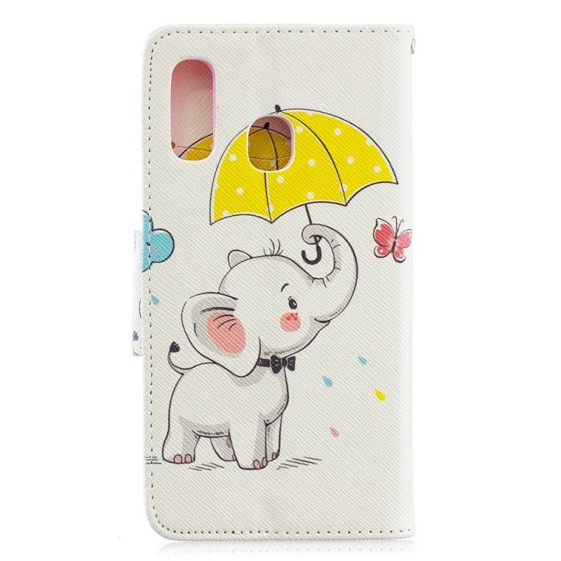 Fodral för Samsung Galaxy A40 Elefant