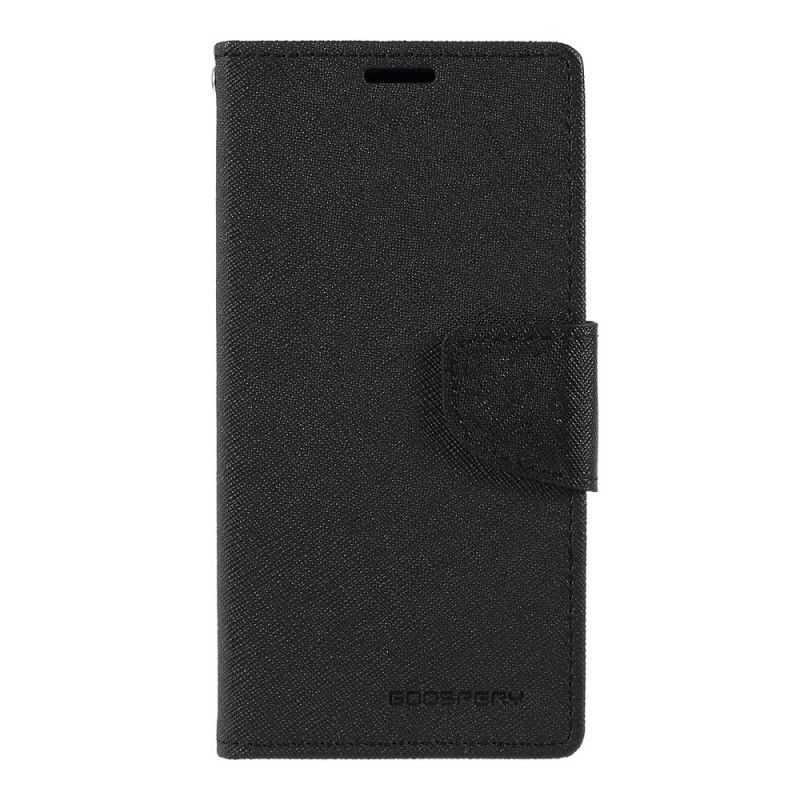 Läderfodral Samsung Galaxy A40 Röd Mobilskal Tvåfärgat Kvicksilver