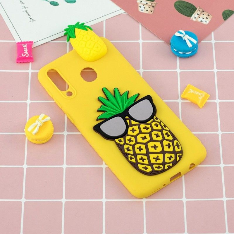 Skal för Samsung Galaxy A40 3D Cool Ananas