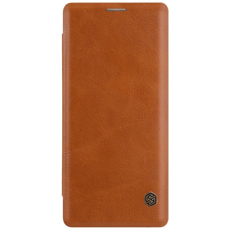 Folio-fodral Samsung Galaxy Note 8 Svart Nillkin Qin-Serien