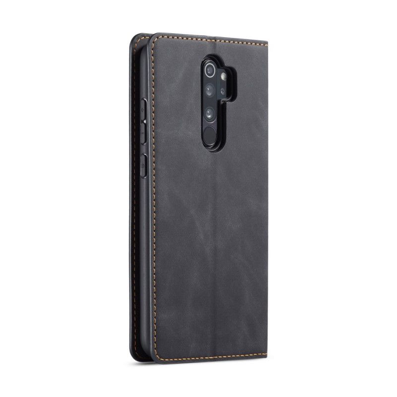 Läderfodral Xiaomi Redmi Note 8 Pro Svart Forwenw Lädereffekt