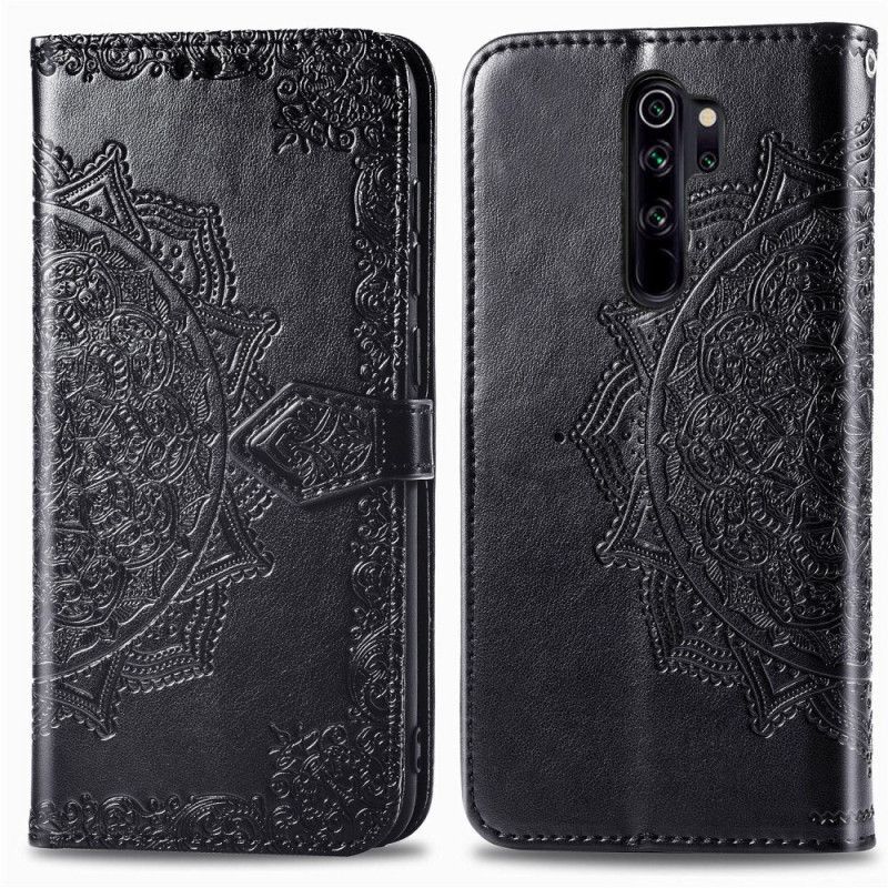 Läderfodral Xiaomi Redmi Note 8 Pro Svart Medelålders Mandala