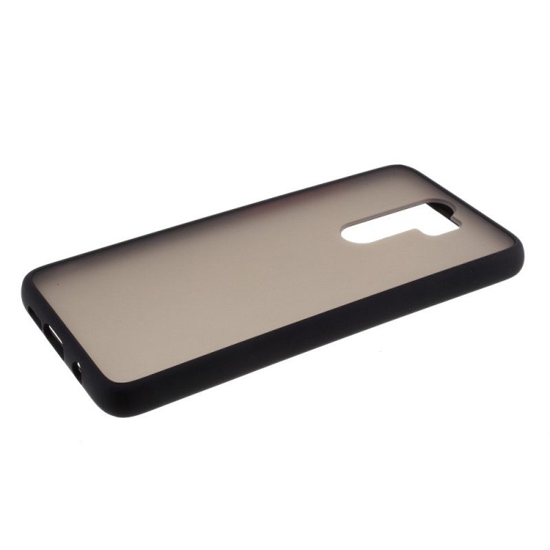 Skal för Xiaomi Redmi Note 8 Pro Svart Hybrid Silikonfälg Design