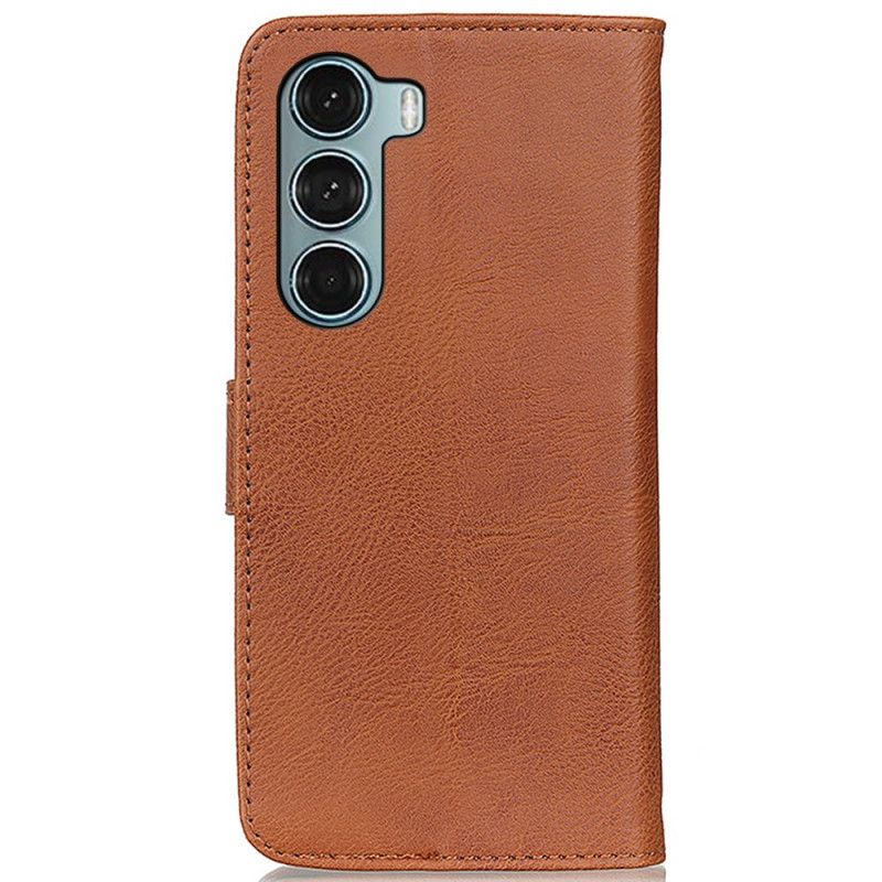 Fodral För Moto G200 5g Läderimitation Khazneh