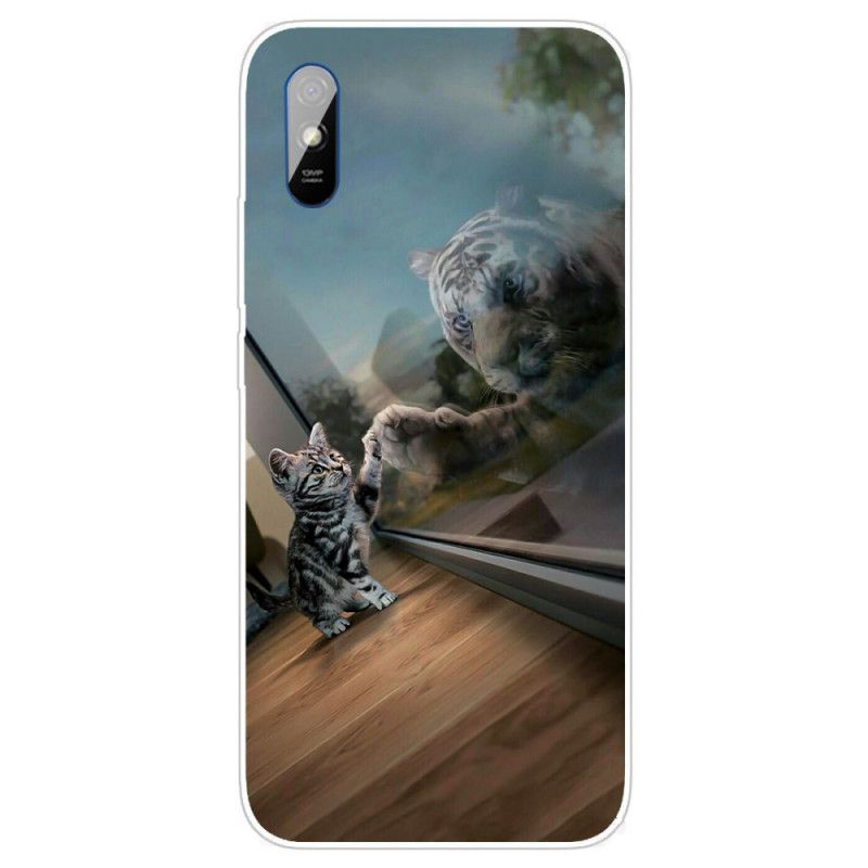 Skal Xiaomi Redmi 9A Mobilskal Kattungedröm
