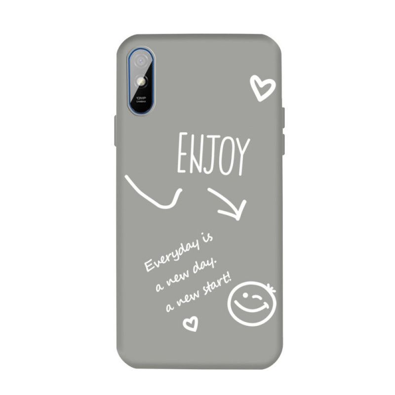 Skal Xiaomi Redmi 9A Svart Silikon Njut
