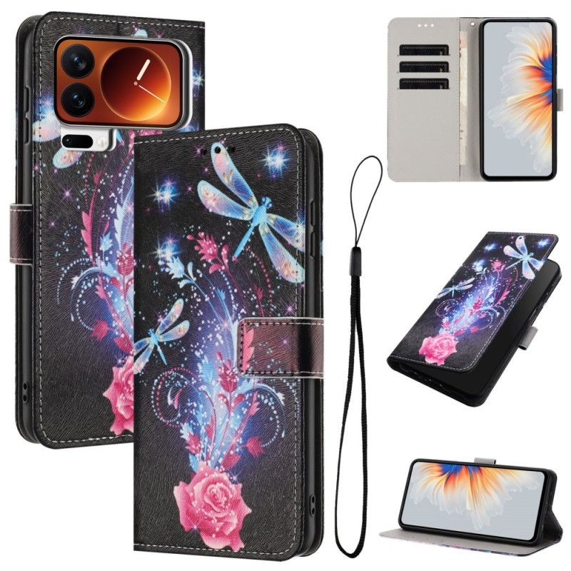 Fodral För Xiaomi 17 Pro Trollsländemönster