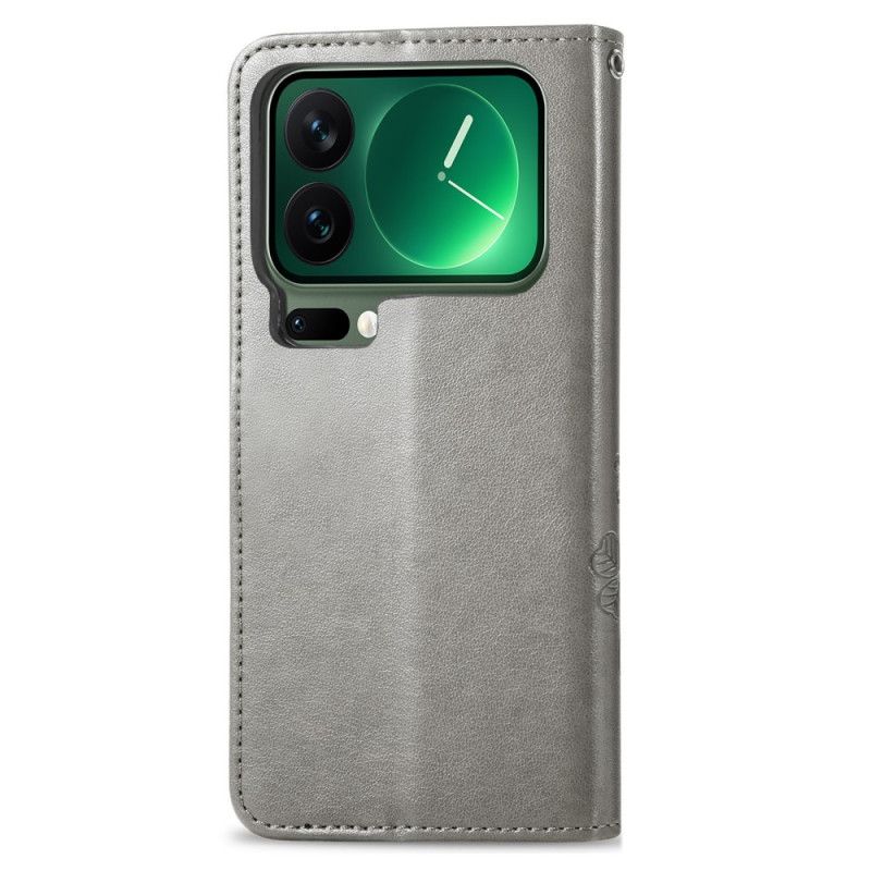 Läderskal Fodral Xiaomi 17 Pro Klöver