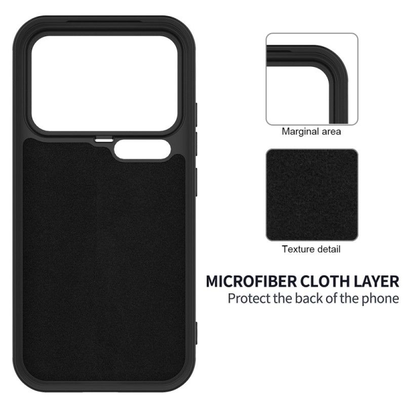 Skal För Xiaomi 17 Pro Flytande Silikon Med Snodd