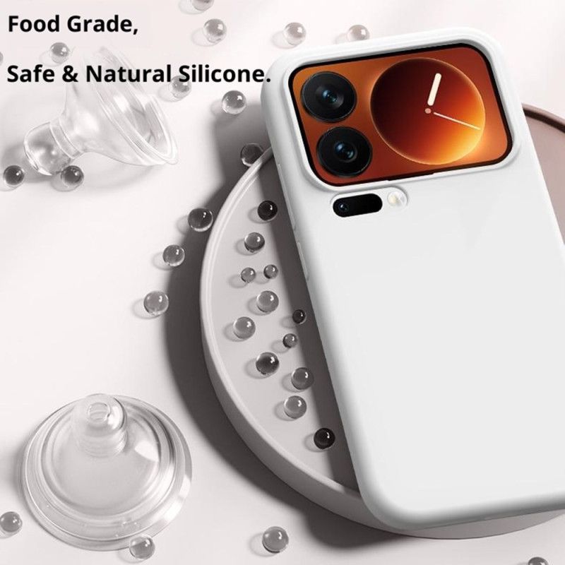 Skal Xiaomi 17 Pro Flytande Silikon Och Förstärkt Skydd