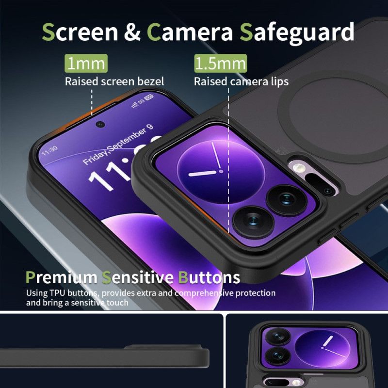 Skal Xiaomi 17 Pro Frostad Magnetisk