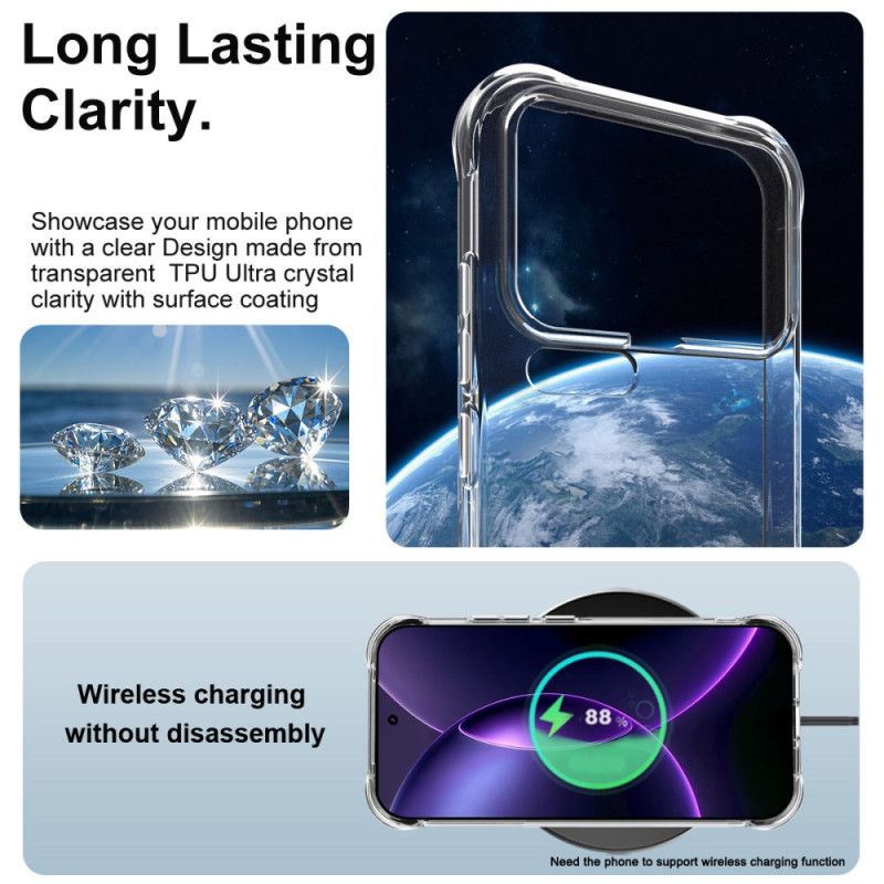 Skal Xiaomi 17 Pro Imak - Skydd Stötsäker Med Krockkuddar Transparent