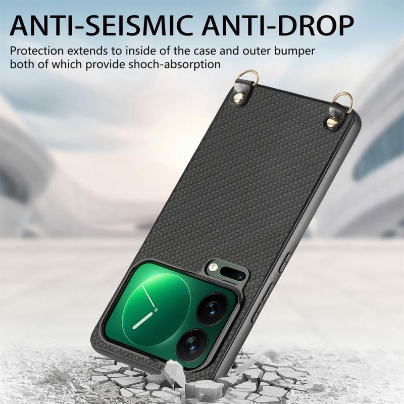 Skal Xiaomi 17 Pro Kolfiberstruktur