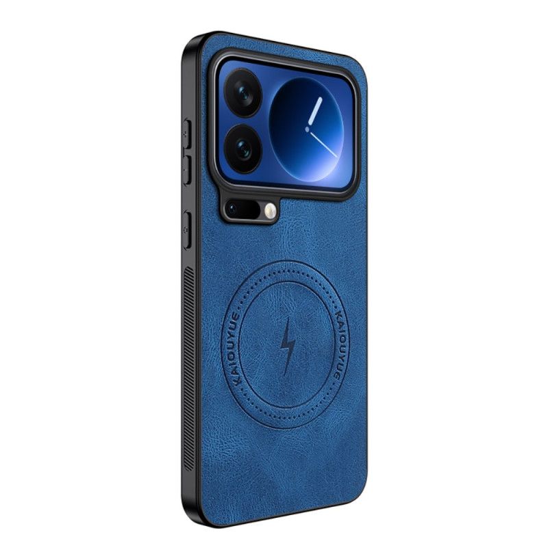 Skal Xiaomi 17 Pro Magsafe Lädereffekt