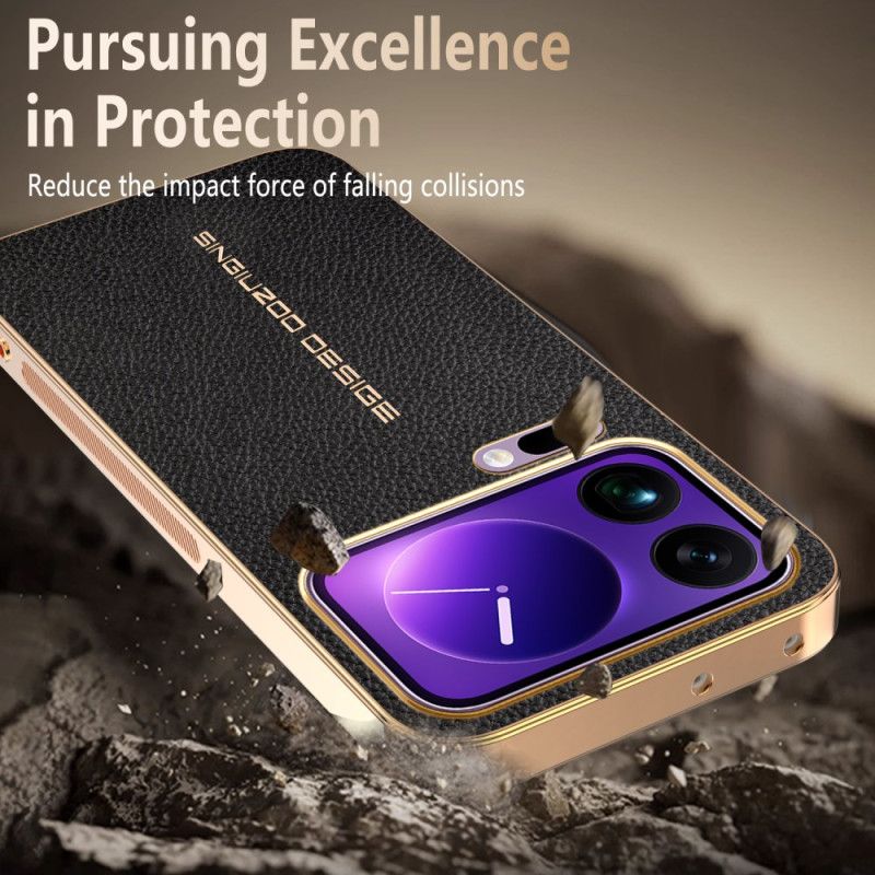 Skal Xiaomi 17 Pro Reptålig Litchistruktur