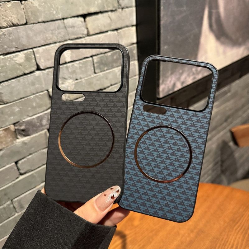 Skal Xiaomi 17 Pro Telefonfodral Magnetisk Triangulär Bergstruktur