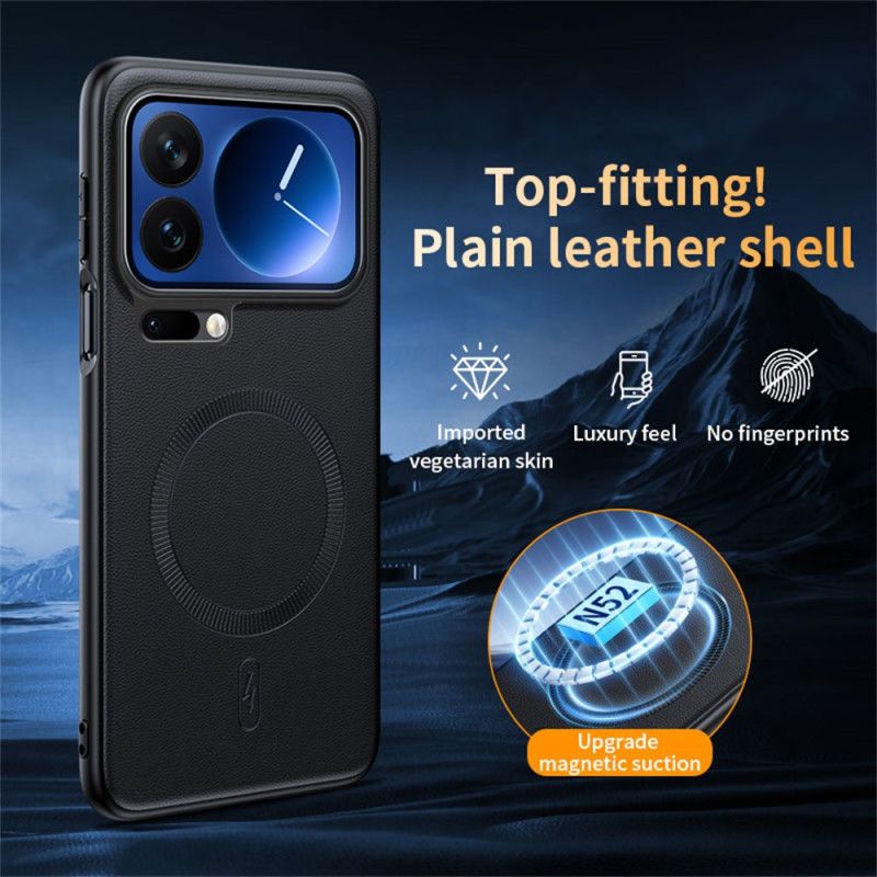 Skal Xiaomi 17 Pro Telefonfodral Magnetiskt Fodral I Konstläder