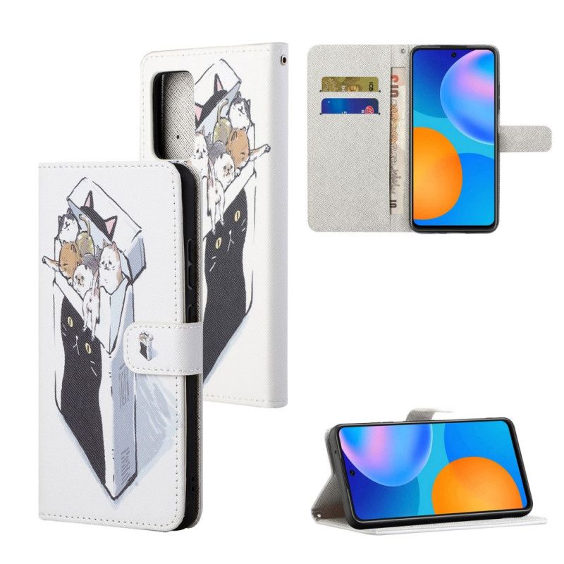 Fodral för Xiaomi Redmi Note 10 Pro Leverans Av Stringkatter