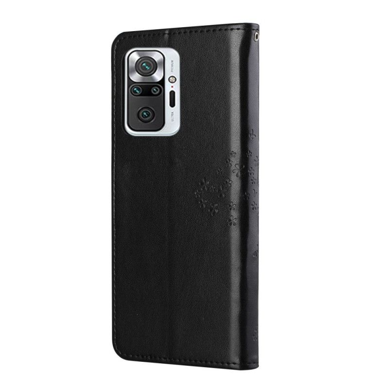 Fodral för Xiaomi Redmi Note 10 Pro Svart Träd Och Gubbar