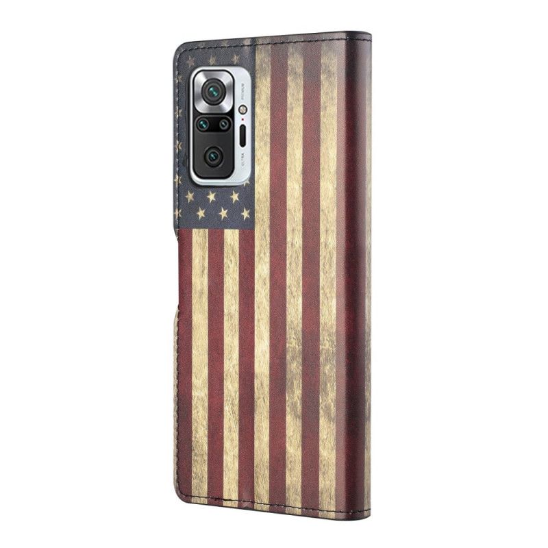Skyddsfodral Xiaomi Redmi Note 10 Pro Amerikansk Flagga