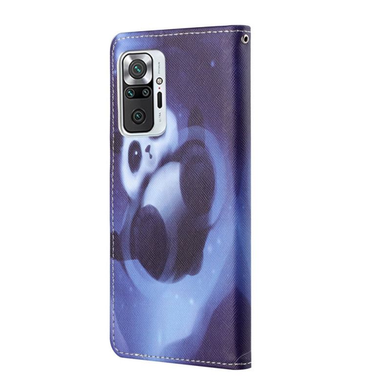 Skyddsfodral Xiaomi Redmi Note 10 Pro Pandautrymme Med Rem