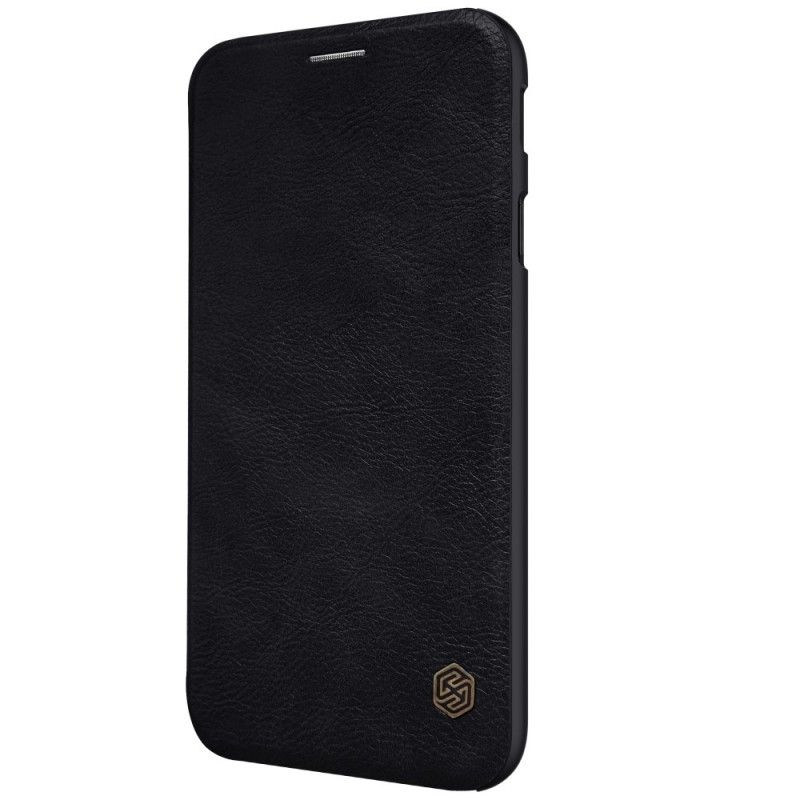 Folio-fodral Samsung Galaxy J5 2017 Svart Nillkin Qin-Serien