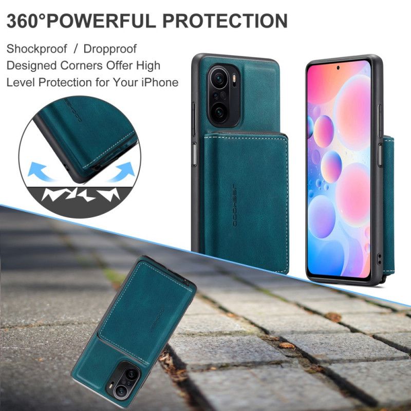 Skal För Xiaomi Mi 11i 5g / Poco F3 Löstagbar Korthållare
