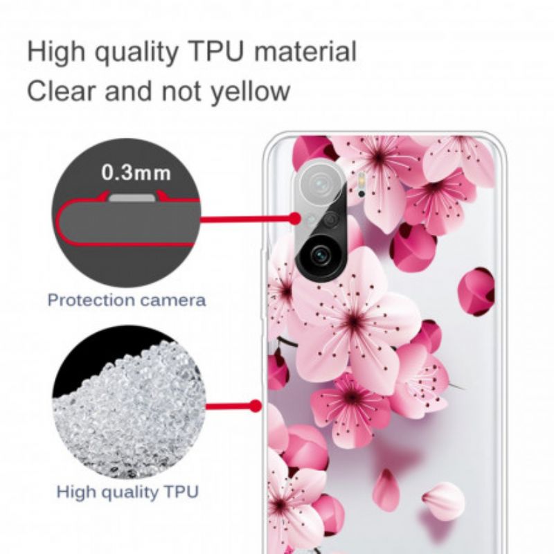 Skal Xiaomi Mi 11i 5g / Poco F3 Små Rosa Blommor