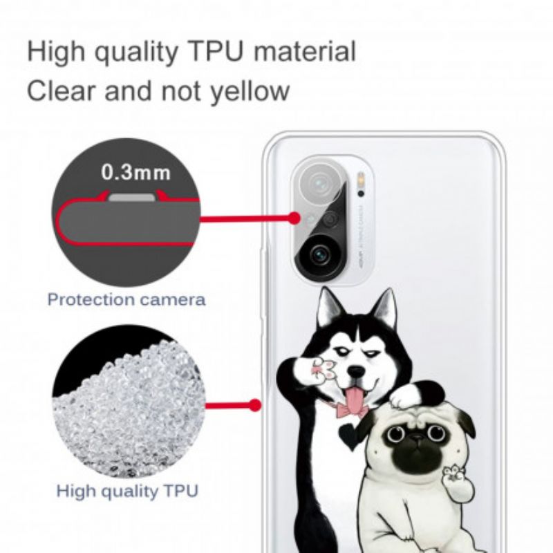 Skal Xiaomi Mi 11i 5g / Poco F3 Telefonfodral Roliga Hundar