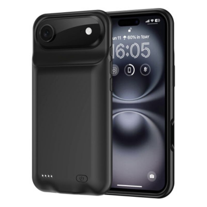 6000mah Powerbank-skal För iPhone Air Med Förstärkt Skydd