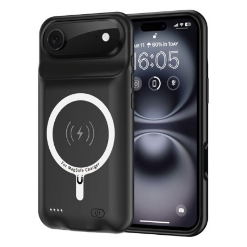 6000mah Powerbank-skal För iPhone Air Med Magsafe