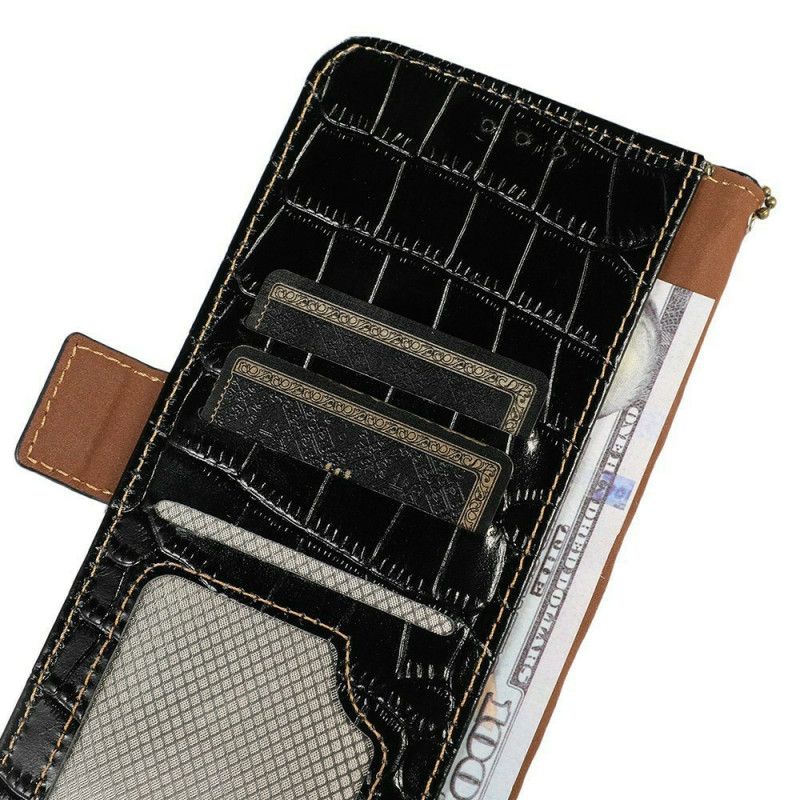 Fodral iPhone Air Krokodilstruktur Läder