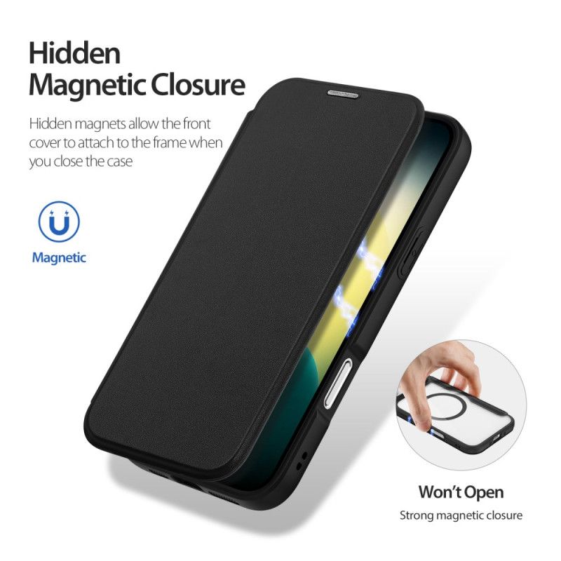 Folio-fodral För iPhone Air Magsafe Skin X Pro-serien Dux Ducis