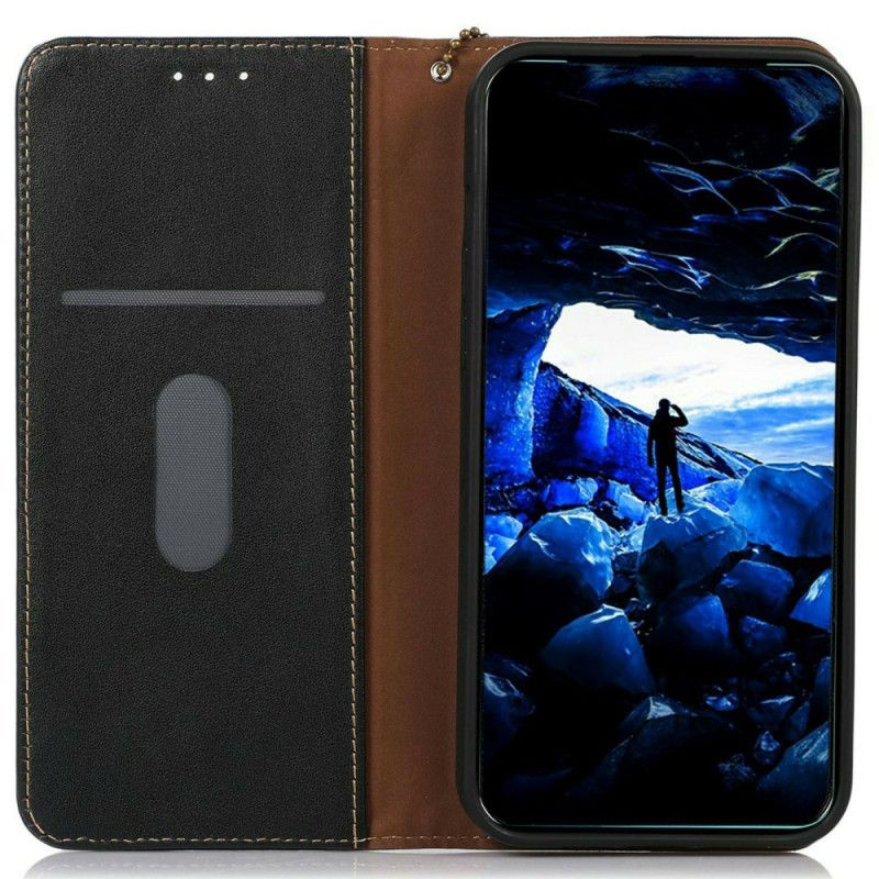 Folio-fodral För iPhone Air Premium Läder Khazneh