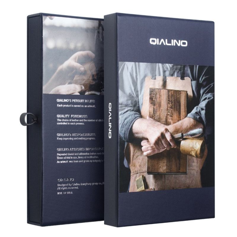 Folio-fodral För iPhone Air Qialino Läder