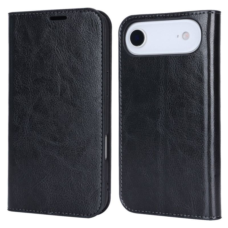 Folio-fodral iPhone Air Äkta Läder