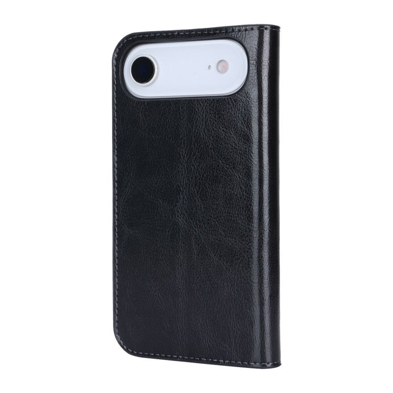 Folio-fodral iPhone Air Äkta Läder