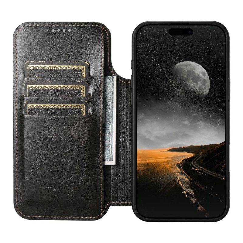 Folio-fodral iPhone Air Magsafe-kompatibel Vintagestil