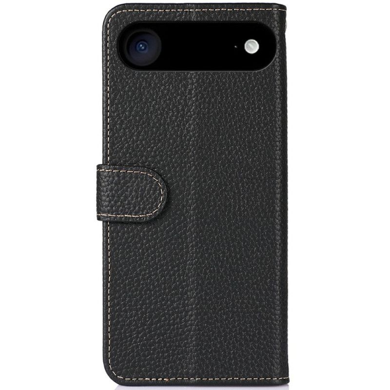 Läderfodral iPhone Air Telefonfodral Litchi Läder Khazneh